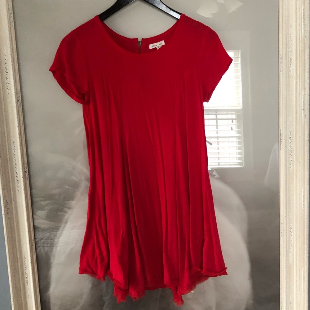 urban outfitters red dress